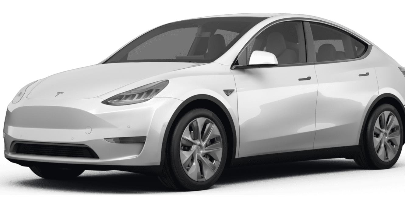 TESLA MODEL Y 2022 7SAYGDEE3NF557555 image